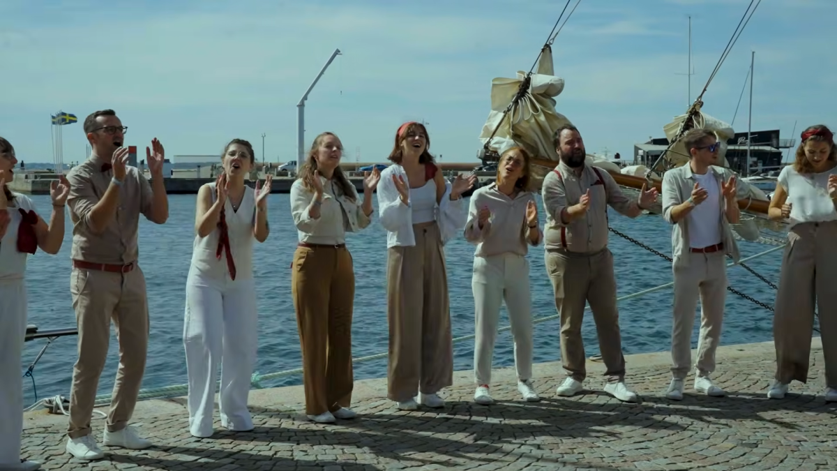 Chanter avec ses copains dans un cadre incroyable, ça n'a pas de prix © Interkultur